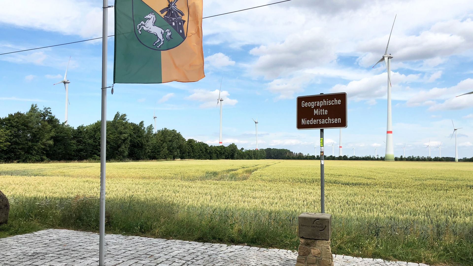 Geografischer Mittelpunkt Niedersachsens