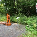 Holzfiur Rattenfänger auf Brüder Grimm Märchenweg